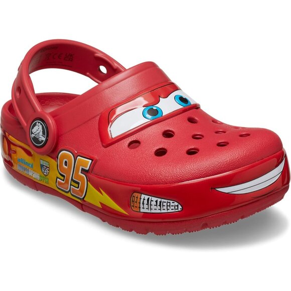 Crocs Unisex Child Crocband Cars Lightning McQueen Clogs Light Up Shoes - Picture 9 of 11